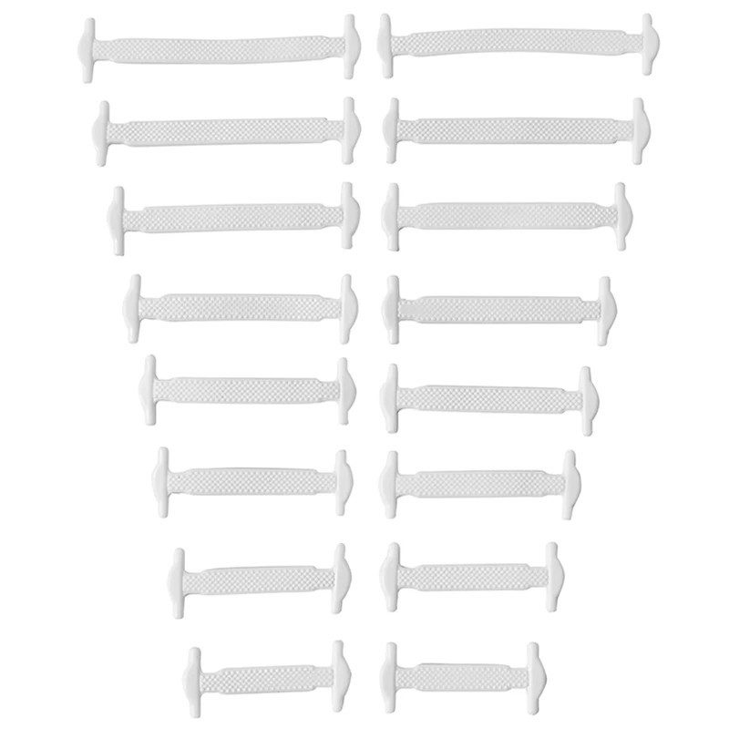 16 buc/lot șireturi din silicon Fără cravată șireturi 12 culori dantelă elastică dantelă creativă leneș din silicon șireturi din