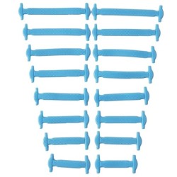 16 buc/lot șireturi din silicon Fără cravată șireturi 12 culori dantelă elastică dantelă creativă leneș din silicon șireturi din