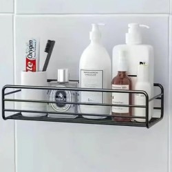 Raft pentru baie Rafturi de depozitare pe colț montate pe perete Suport pentru șampon Raft pentru cosmetice Coș de scurgere de f