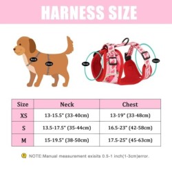 Mesh Nylon Dog Ham Vest Vestă Moale Căptușită Câini Pisici Veste Harnașuri Cactus Print Pentru Câini Mici Medii Pisici Bulldog F