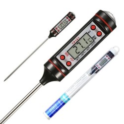 Termometru pentru alimente Măsurarea temperaturii de coacere Sondă electronică pentru măsurarea temperaturii de gătit în bucătăr