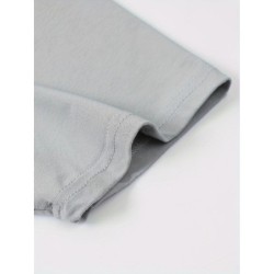 Tricou cu mânecă scurtă pentru bărbați, ocazional de vară, 100% bumbac, cu imprimeu cu litere, cu mânecă scurtă