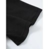 Tricou cu mânecă scurtă pentru bărbați, ocazional de vară, 100% bumbac, cu imprimeu cu litere, cu mânecă scurtă