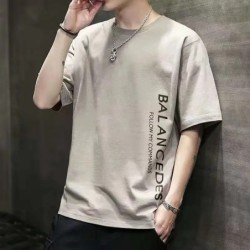 Topuri tricou cu imprimeu din bumbac 100, de vară, pentru bărbați