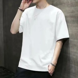 Topuri tricou cu imprimeu din bumbac 100, de vară, pentru bărbați
