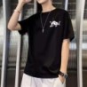 Topuri tricou cu imprimeu din bumbac 100, de vară, pentru bărbați