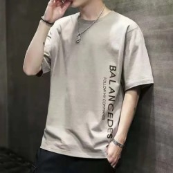 Topuri tricou cu imprimeu din bumbac 100, de vară, pentru bărbați