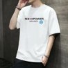 Topuri tricou cu imprimeu din bumbac 100, de vară, pentru bărbați