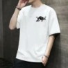 Topuri tricou cu imprimeu din bumbac 100, de vară, pentru bărbați