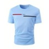 Topuri tricou cu imprimeu din bumbac 100, de vară, pentru bărbați