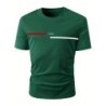 Topuri tricou cu imprimeu din bumbac 100, de vară, pentru bărbați