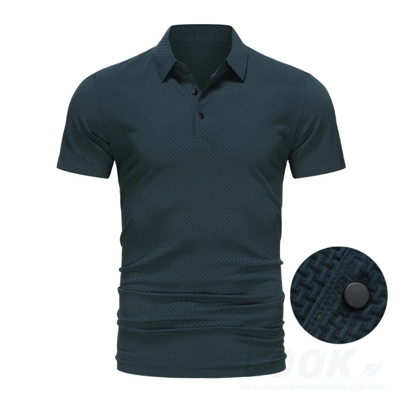 Dimensiuni până la EUR Cămașă de golf pentru bărbați de calitate superioară, marca de bărbat înalt