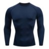 Tricou cu mânecă lungă pentru antrenament pentru bărbați, primăvară, toamnă, sală, alergare, sport, tricouri pentru bărbați, îmb