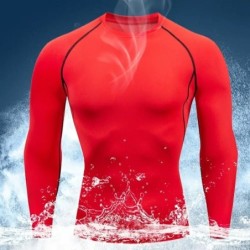 Tricou cu mânecă lungă pentru antrenament pentru bărbați, primăvară, toamnă, sală, alergare, sport, tricouri pentru bărbați, îmb