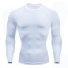 Tricou cu mânecă lungă pentru antrenament pentru bărbați, primăvară, toamnă, sală, alergare, sport, tricouri pentru bărbați, îmb