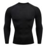 Tricou cu mânecă lungă pentru antrenament pentru bărbați, primăvară, toamnă, sală, alergare, sport, tricouri pentru bărbați, îmb