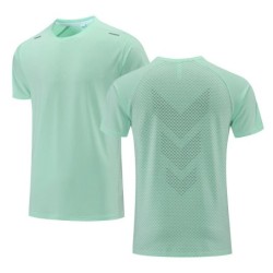 Bărbați Tricou alergare Fitness Sport Top Cămașă de antrenament pentru gimnastică Jogging Ocazional Îmbrăcăminte sportivă Cămașă