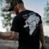 Cămașă Til Valhalla American Beard Warrior Tactical Skull Tricou Nou 100% bumbac Tricou cu mânecă scurtă O-Gât Casual Top pentru