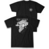 Cămașă Til Valhalla American Beard Warrior Tactical Skull Tricou Nou 100% bumbac Tricou cu mânecă scurtă O-Gât Casual Top pentru