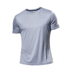 Cămașă sport cu mânecă scurtă de vară multicoloră Îmbrăcăminte de gimnastică de înaltă calitate Tricou de fitness pentru bărbați