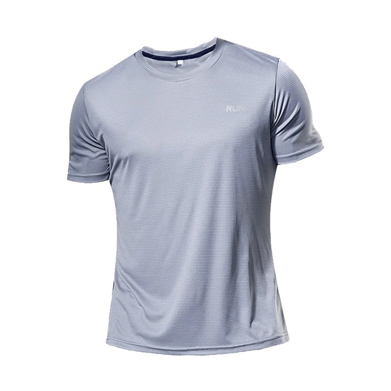 Cămașă sport cu mânecă scurtă de vară multicoloră Îmbrăcăminte de gimnastică de înaltă calitate Tricou de fitness pentru bărbați