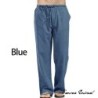 Pantaloni largi de lenjerie pentru bărbați de modă Pantaloni coreeni îmbrăcăminte sportivă supradimensionată Pantaloni de yoga d