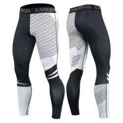 Pantaloni de compresie pentru bărbați Îmbrăcăminte sportivă pentru bărbați Colanți de antrenament Pantaloni de antrenament de gi