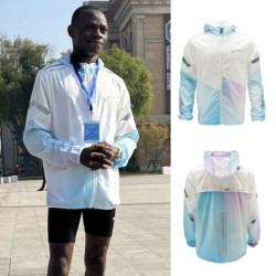 Jachetă sport Onemix Hanorace pentru femei, cu fermoar rezistent la vânt, pentru sală, cu uscare rapidă, jachetă pentru yoga, ha