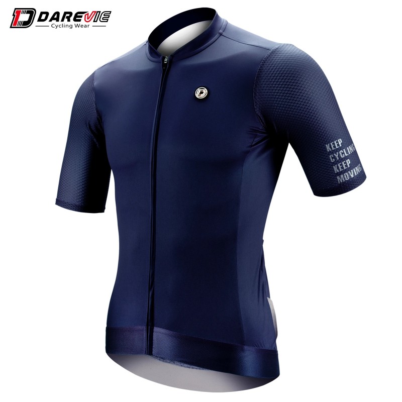 DAREVIE Tricou pentru ciclism slim Fit SPF 50+ Bărbați Femei Tricou pentru ciclism 2023 Tricou pentru biciclete Fashion Pro Team
