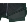 Pantaloni scurți de compresie 2 în 1 pentru bărbați Pantaloni scurți de alergare pentru antrenament de gimnastică cu buzunare pe