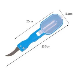 Cuțit practic pentru îndepărtarea solzilor de pește Detartrant din plastic Racletă de curățare Bucătărie Fructe Cuțit legume Acc