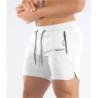 Pantaloni de trening pentru bărbați cu buzunare cu fermoar Pantaloni scurți de fitness pentru sală de gimnastică Pantaloni scurt
