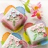 4 buc/set floare de prun floare piston Fondant tăietor de zahăr instrumente pentru decorarea prăjiturii bricolaj cookie-uri acce