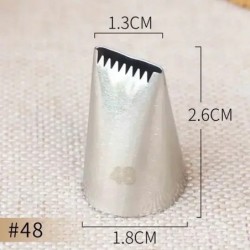 BCMJHWT 47 48 895 1D 200 Duză pentru țesătură pentru glazură pentru prăjituri Sfaturi pentru produse de patiserie Tort Cremă Cup