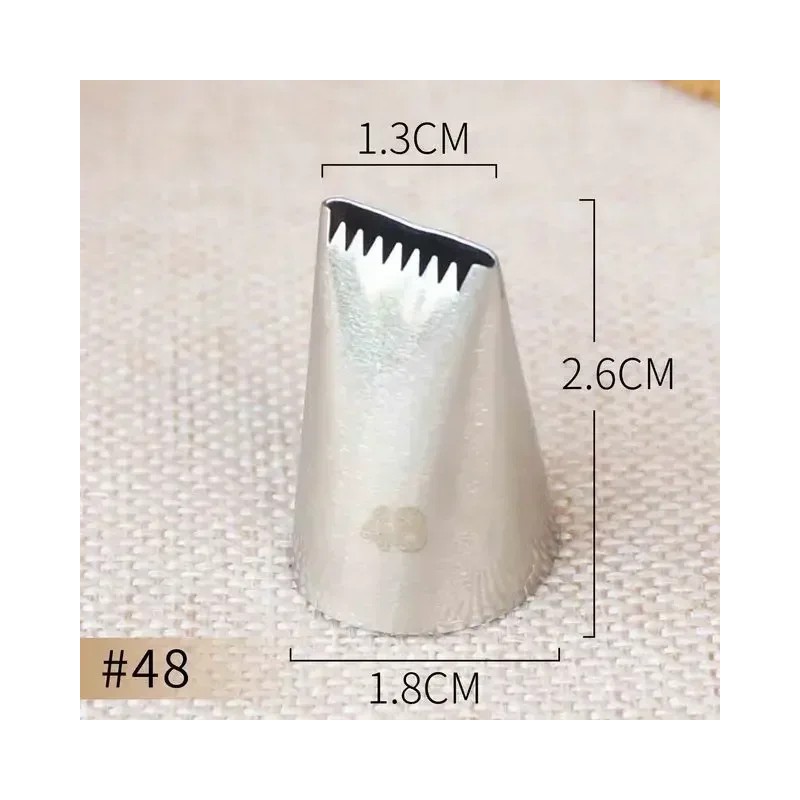 BCMJHWT 47 48 895 1D 200 Duză pentru țesătură pentru glazură pentru prăjituri Sfaturi pentru produse de patiserie Tort Cremă Cup