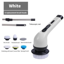 Perie electrică de curățare 9 în 1 Scrubber electric de curățare cu centrifugare Unelte electrice de curățare pentru salon Bucăt