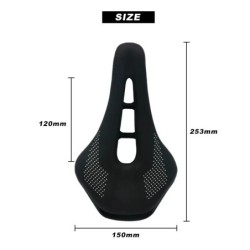 Scaun pentru șa de bicicletă șine de oțel de drum pernă de bicicletă de munte pentru bărbați antiderapant Carretera moale din pi