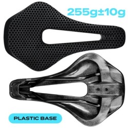 RYET Șa de bicicletă imprimată 3D Ultrauşoară Fibră de carbon Hollow Confortabilă Respirabilă MTB Pietriș Bicicletă de drum Pies