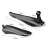 2 buc Aripa biciclete PP din plastic moale Biciclete potrivite MTB DH Amortizor spate BICICLETA Accesoriu de protectie impotriva