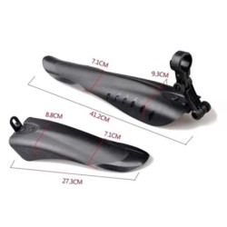 2 buc Aripa biciclete PP din plastic moale Biciclete potrivite MTB DH Amortizor spate BICICLETA Accesoriu de protectie impotriva