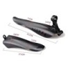 2 buc Aripa biciclete PP din plastic moale Biciclete potrivite MTB DH Amortizor spate BICICLETA Accesoriu de protectie impotriva