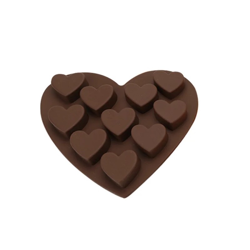 Inimă ciocolată Patiserie Candy Bar Formă Decorat Torturi Accesorii pentru copt Bucătărie Formă nouă din silicon 2023 Accesorii 