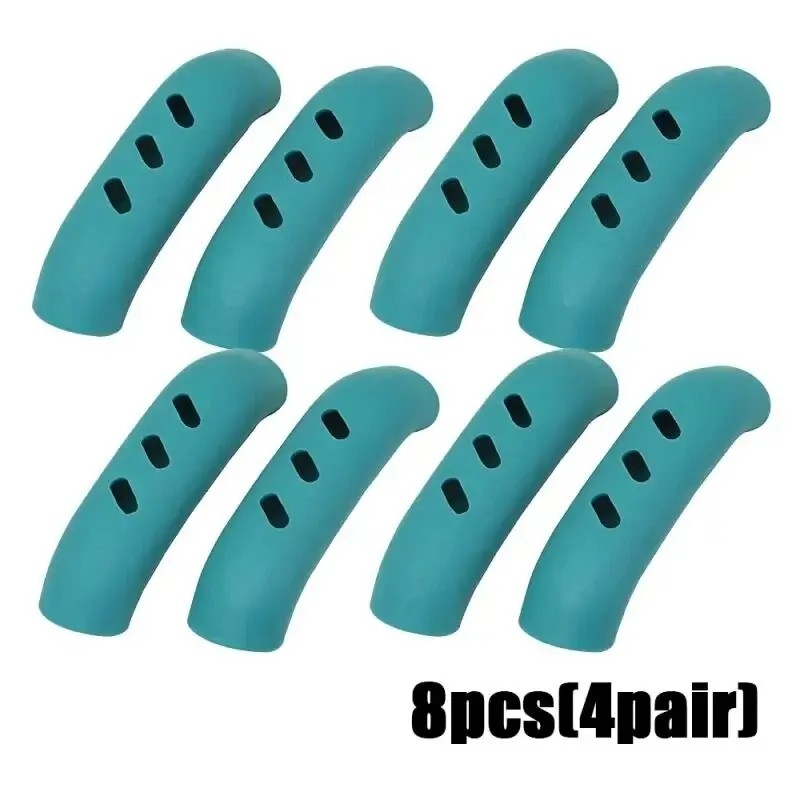 Capac pentru mâner tigaie din silicon 2/8 buc. Capace termoizolante pentru oală Clip pentru ureche, cuptor anti-alunecare, caser Capac pentru mâner tigaie din silicon 2/8 buc. Capace termoizolante pentru oală Clip pentru ureche, cuptor anti-alunecare, caser
