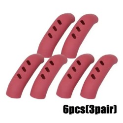 Capac pentru mâner tigaie din silicon 2/8 buc. Capace termoizolante pentru oală Clip pentru ureche, cuptor anti-alunecare, caser