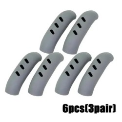 Capac pentru mâner tigaie din silicon 2/8 buc. Capace termoizolante pentru oală Clip pentru ureche, cuptor anti-alunecare, caser