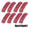 Capac pentru mâner tigaie din silicon 2/8 buc. Capace termoizolante pentru oală Clip pentru ureche, cuptor anti-alunecare, caser