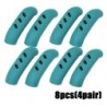 Capac pentru mâner tigaie din silicon 2/8 buc. Capace termoizolante pentru oală Clip pentru ureche, cuptor anti-alunecare, caser