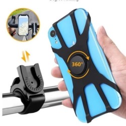 Suport detașabil pentru telefon pentru bicicletă, detașabil, 360°