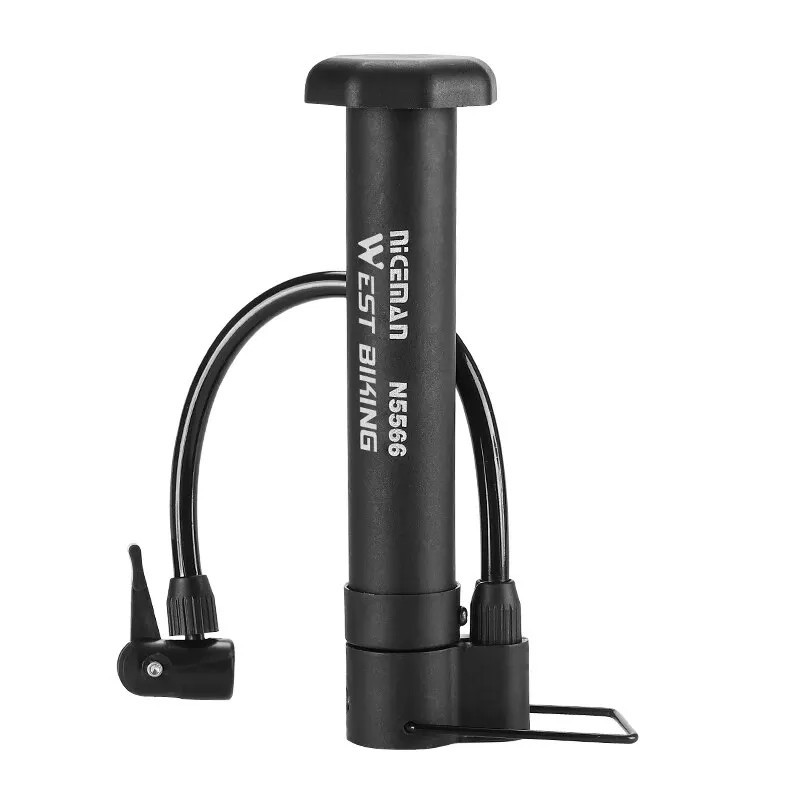 WEST BIKING MTB Pompă de bicicletă 80 PSI Pompă de aer manuală pentru biciclete Balon pentru umflare anvelope Valvă Schrader Pom WEST BIKING MTB Pompă de bicicletă 80 PSI Pompă de aer manuală pentru biciclete Balon pentru umflare anvelope Valvă Schrader Pom