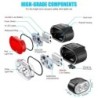 Ciclism Ciclism Bicicletă Față Spate Set Bicicletă Încărcare USB Far Lumină MTB Impermeabil Lampă spate LED Lantern Piese pentru